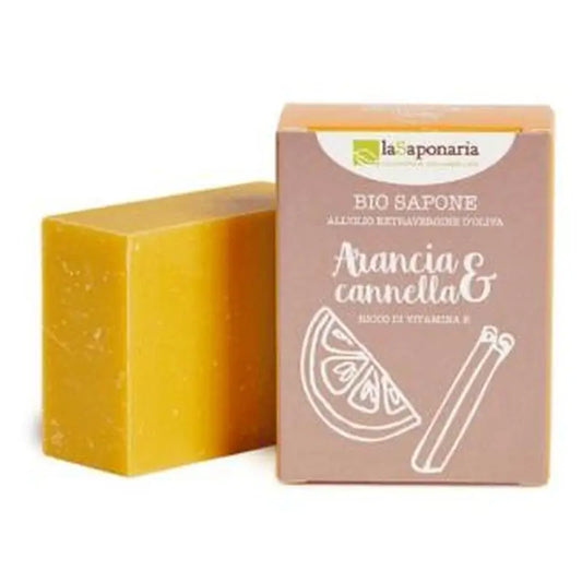 La Saponaria Orange & Cinnamon Soap Bar 100Gr.