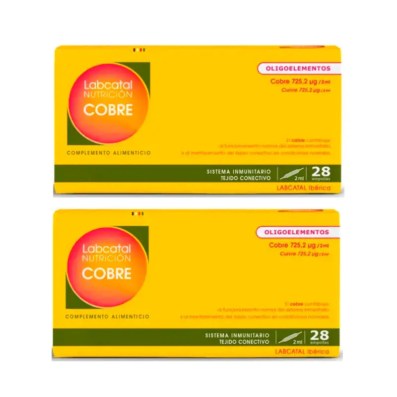 Labcatal Copper, 2X28 Ampoules