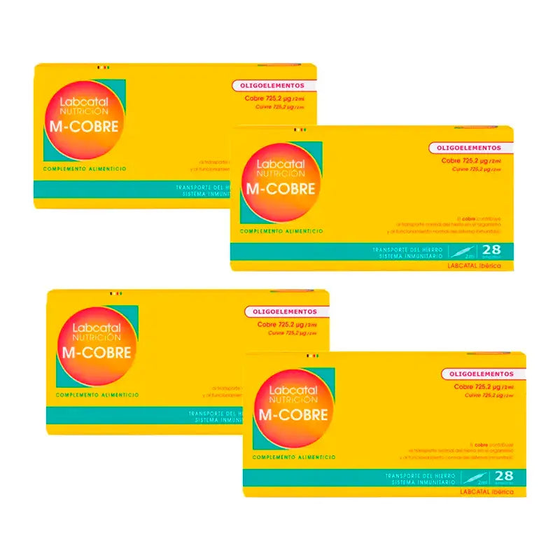 Labcatal Manganese-Copper, 4X28 Ampoules