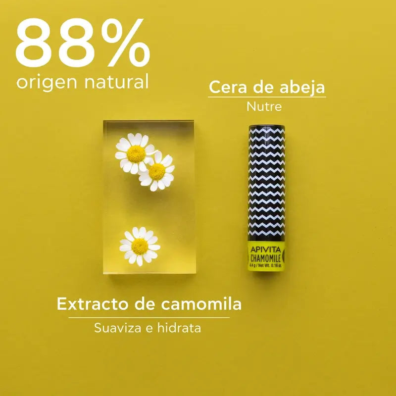 APIVITA Lip Balm SPF 15 with Chamomile 4,4 g