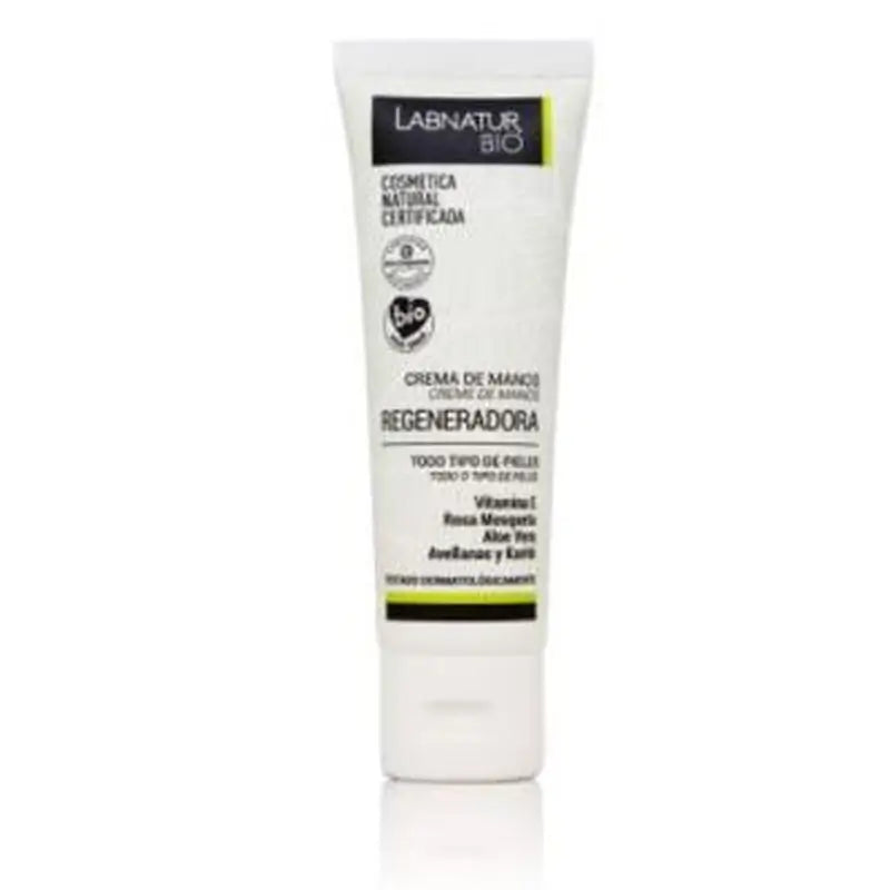 Labnatur Bio Rose Hip Regenerating Hand Cream 50Ml Bio