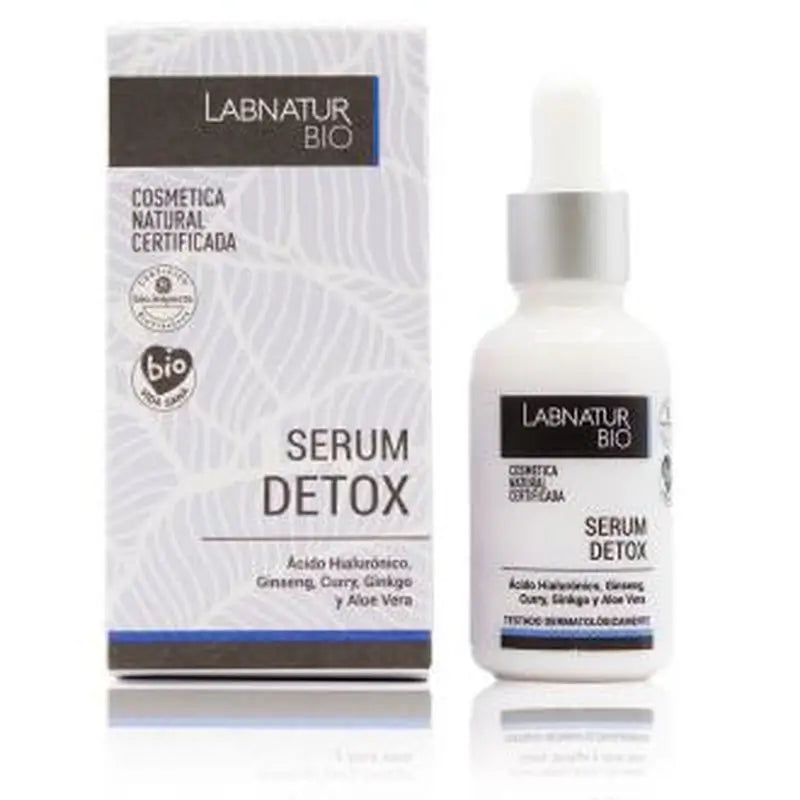 Labnatur Bio Bio Serum Facial Detox Ginseng Curry Ginkgo 30Ml. Bio