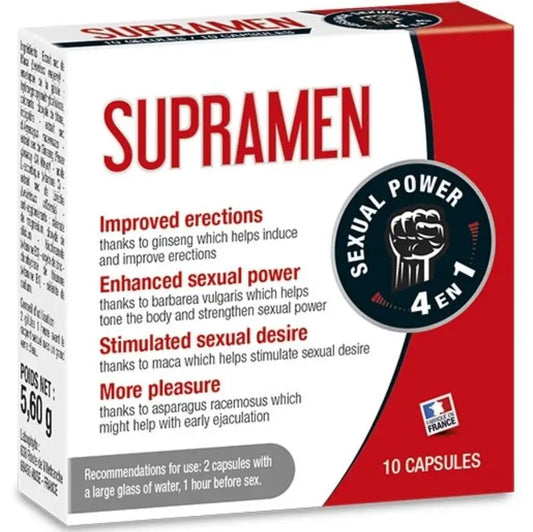 Labophyto Supramen 10 Capsules 4 In 1 Sexual Potency