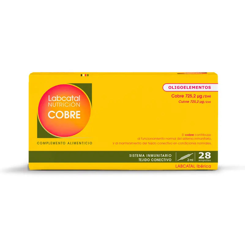 Labcatal Copper - 28 Ampoules