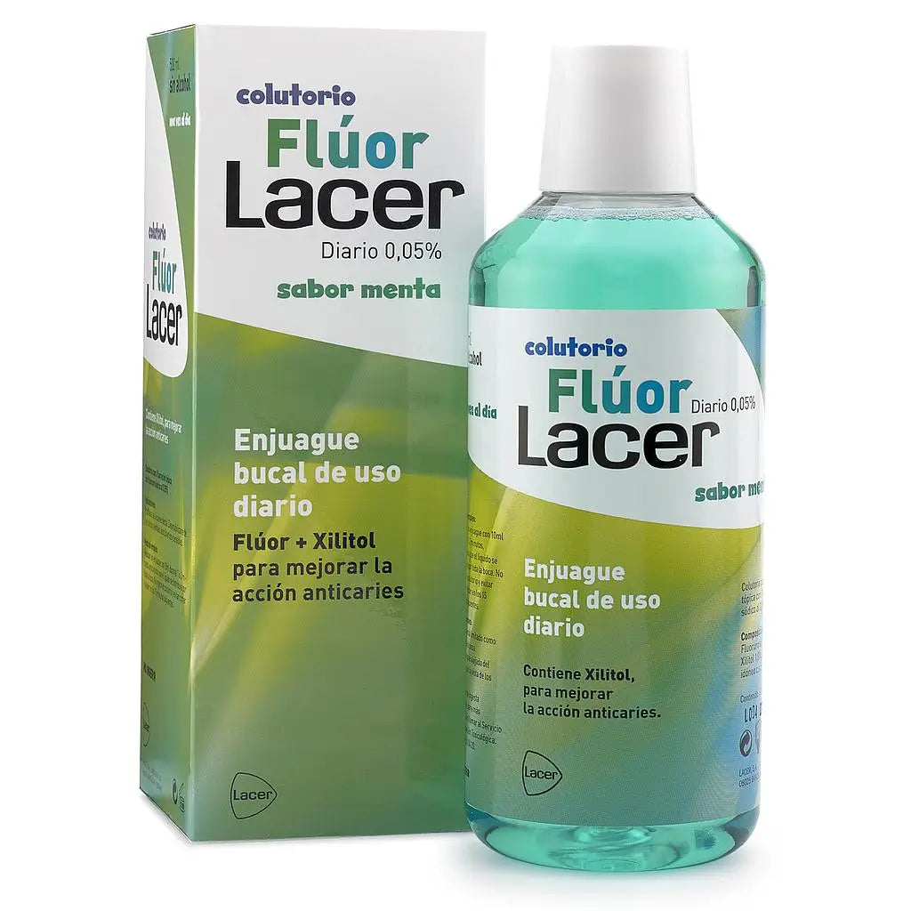 Lacer Junior Fluoride mint flavour 500 ml