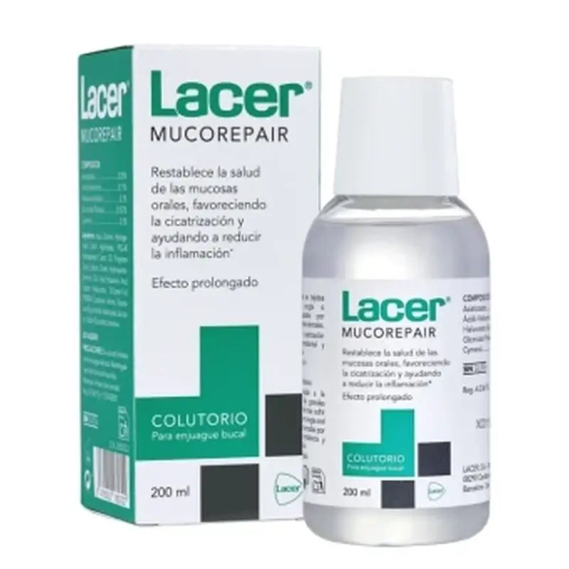 Lacer Mucorepair Mouthwash, 200 ml
