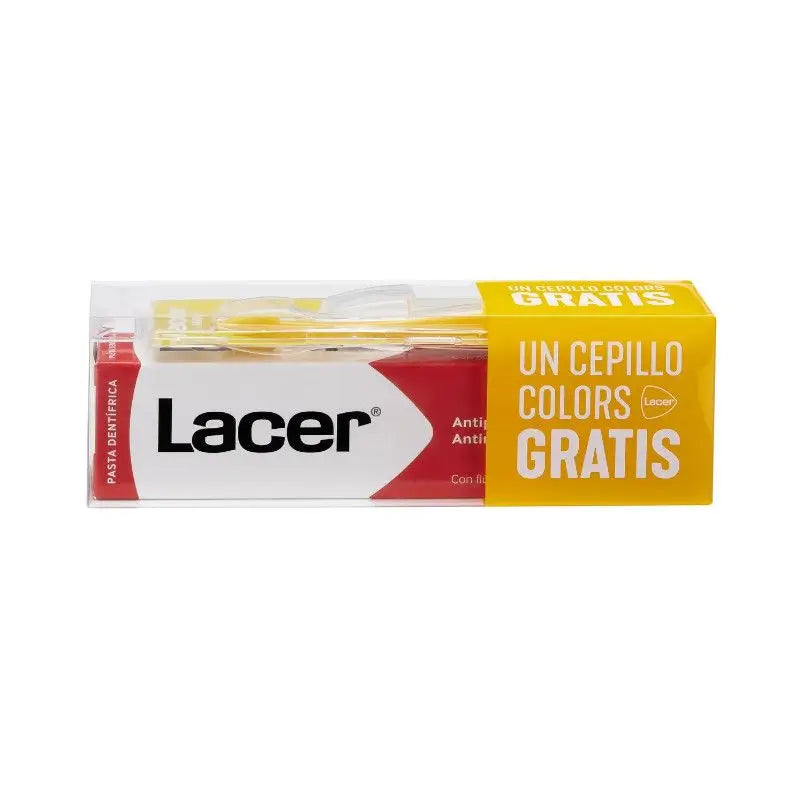 Lacer Toothpaste 125 Ml + Brush Colors