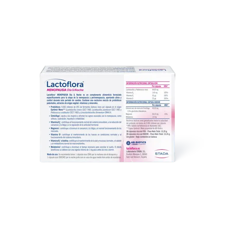 Lactoflora Menopause Day & Night , 60 capsules