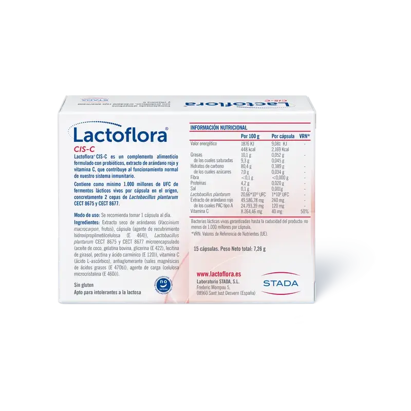 Lactoflora Ciscare 15 capsules