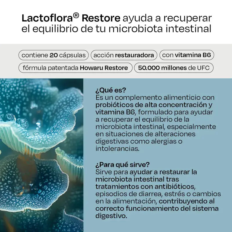 Lactoflora Restore Pack 3 x 20 capsules
