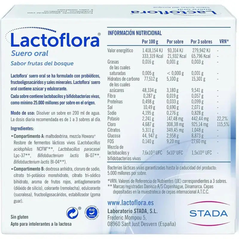 Lactoflora Oral Serum, 2X6 Envelopes