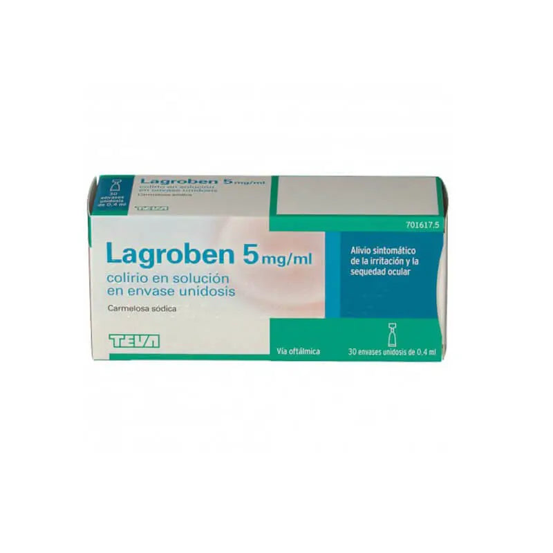 Lagroben 5 Mg/ ml Eye Drops 30 Single Dose x 0.4 ml