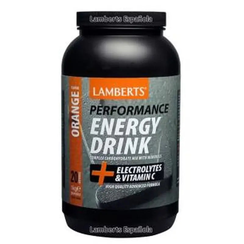 Lamberts Energy Drink Orange Flavour 1Kg.
