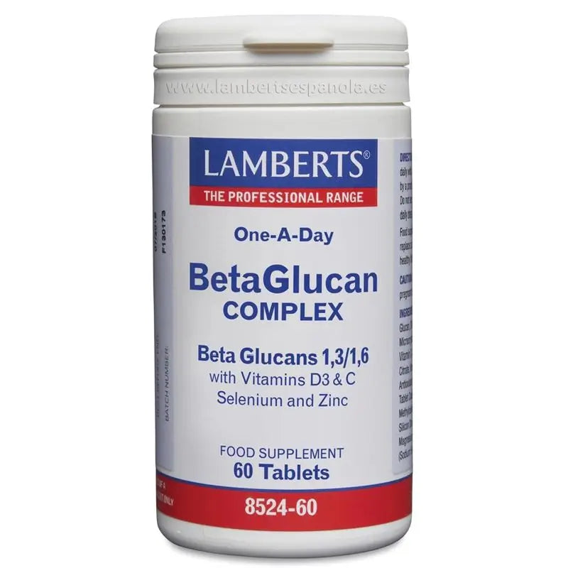 Lamberts Beta Glucan Complex , 60 tablets