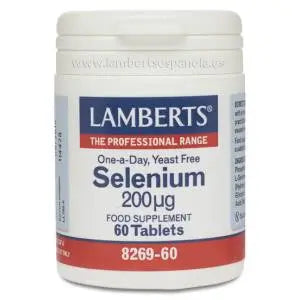 Lamberts Selenium 200 mg (As Seleno-L-Methionine) 60 Comp.
