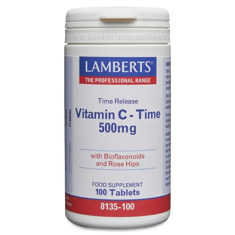 Lamberts Vitamin C 500 Mg With Bioflavonoids , 100 tablets