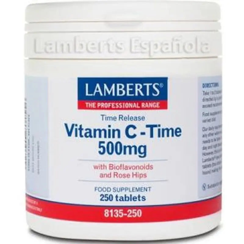 Lamberts Vitamin C 500Mg Time Sustained Release 250 Tablets