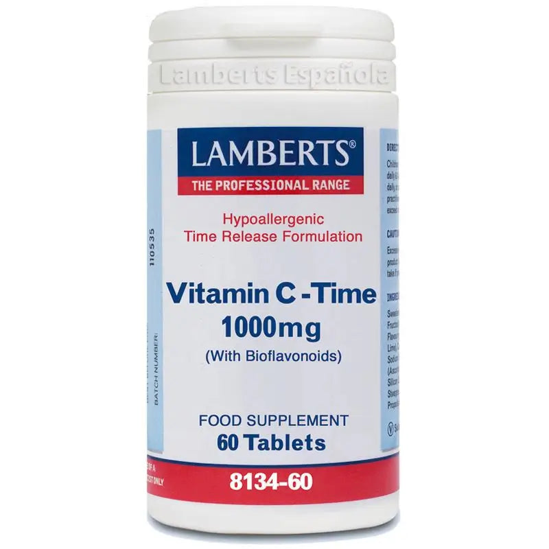 Lamberts Vitamin C Time With Bioflavonoids , 60 tablets