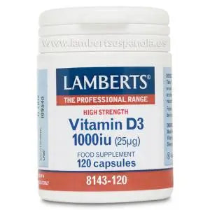 Lamberts Vitamin D3 1000Ui 120 capsules