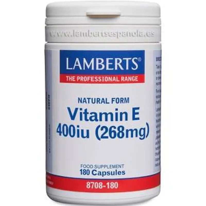 Lamberts Vitamin E 400Ui 180 Capsules