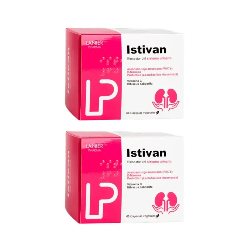 Lanier Pharma Istivan Food Supplement , 2X60 Vegetable Capsules