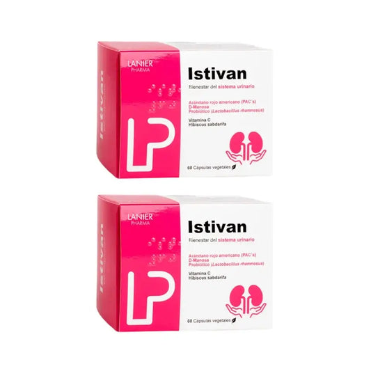 Lanier Pharma Istivan Food Supplement , 2X60 Vegetable Capsules