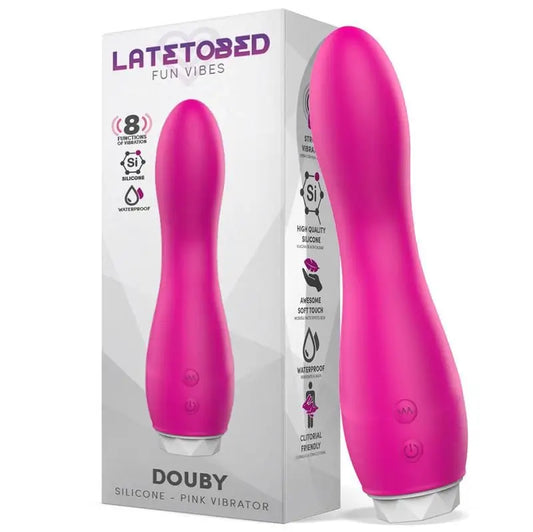Latetobed Douby Vibrator Silicone Pink