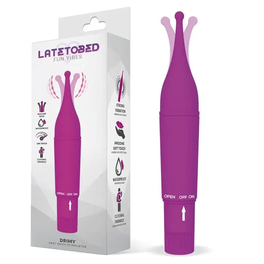 Latetobed Stimulator Easy Quick Silicone Purple