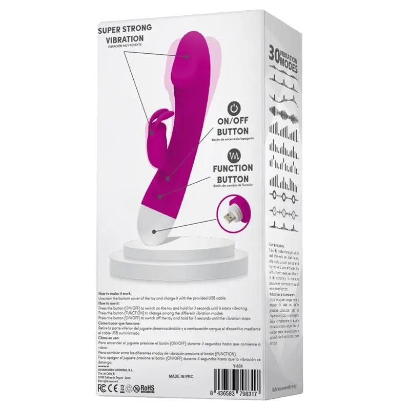 Latetobed Waterproof Silicone Vibrator