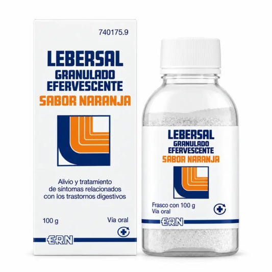 Lebersal Effervescent Granules Orange 100 g