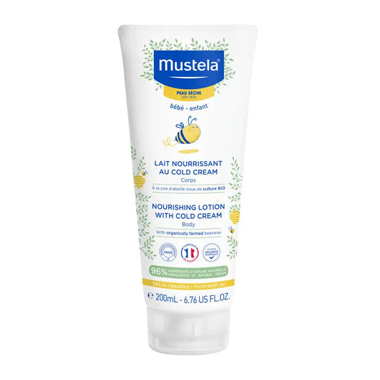Mustela Cold Cream Nourishing Milk for Dry Skin, 200ml