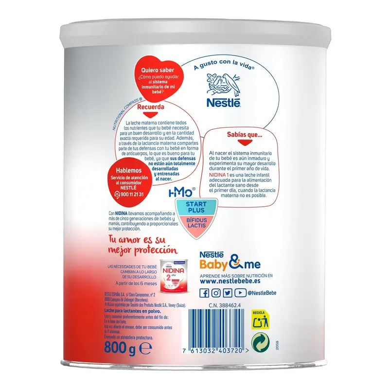 Nestle Nidina 1 For Infants 800 grams