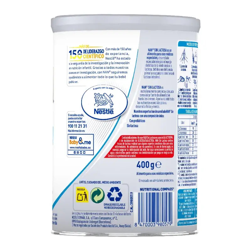 Nestlé Nan Expertpro Lactose-Free Special Milk , 400 g