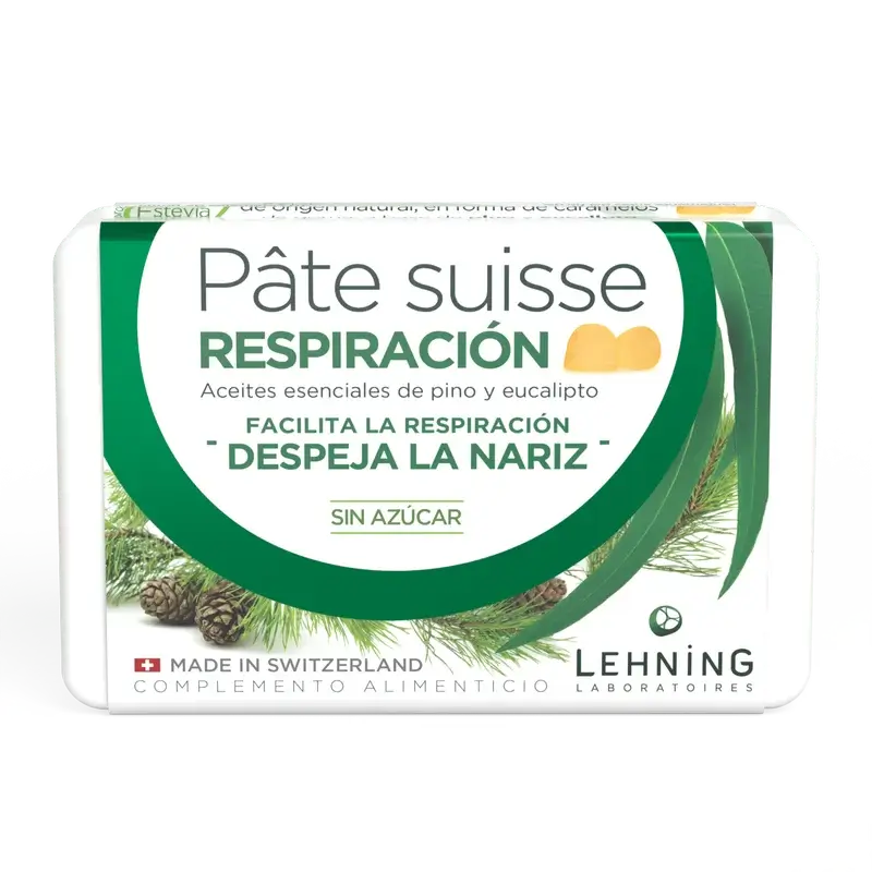 Lehning Pâte Suisse Breathing, 40 candies