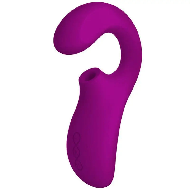 Lelo Enigma Double Suction Stimulation Deep Rose Massager