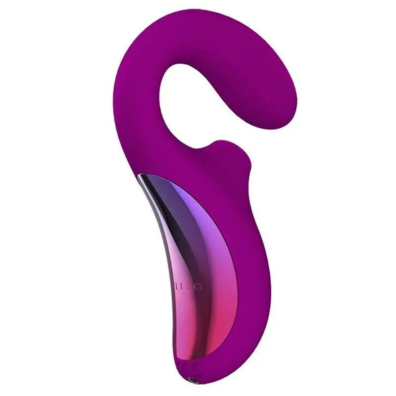 Lelo Enigma Double Suction Stimulation Deep Rose Massager