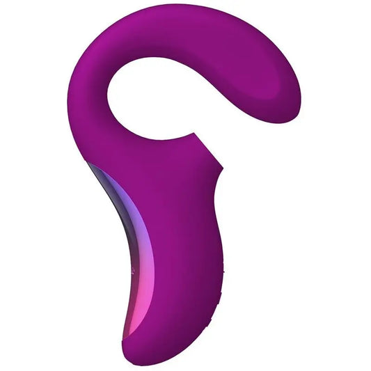 Lelo Enigma Double Suction Stimulation Deep Rose Massager