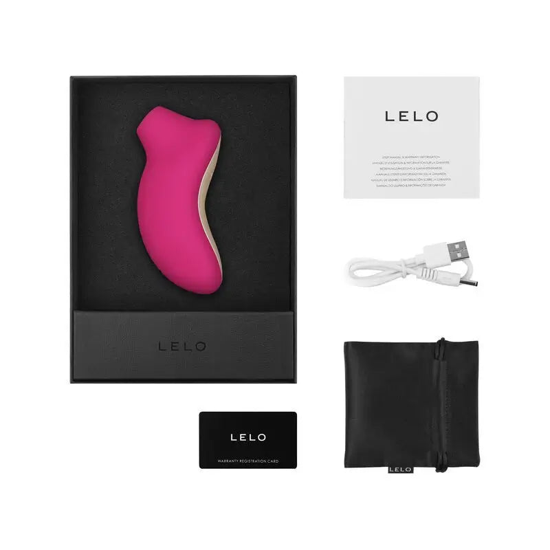 Lelo Clitoris Stimulator Sona 2 Cruise Cherry
