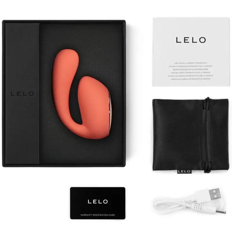 Lelo Ida Wave Coral Massager for Couples