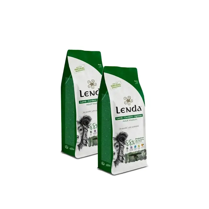 Lenda Adult Dog Lamb 2 kg, pack of 2