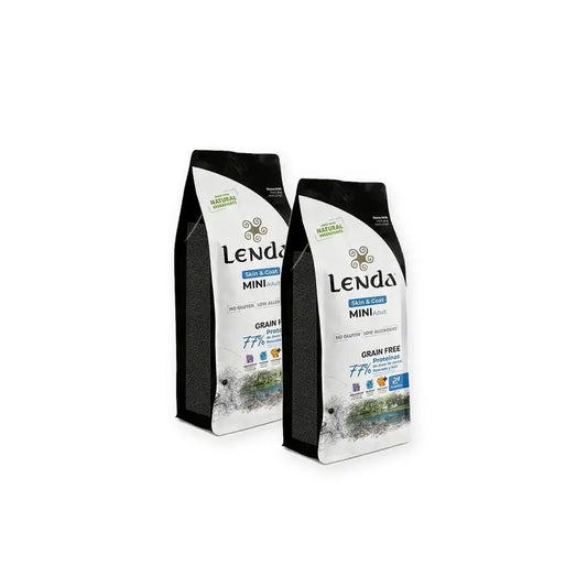Lenda Perro Mini Hypoallergenic Grain-Free, Pack of 2 x 2 kg