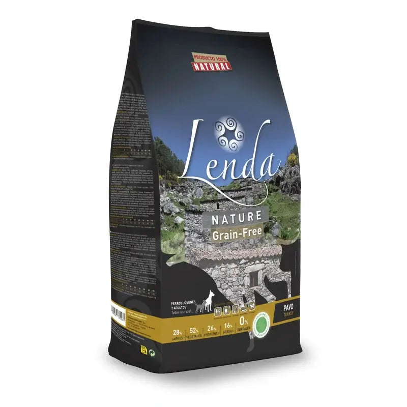 Lenda Dog Nature Grain Free Turkey, 12 kg