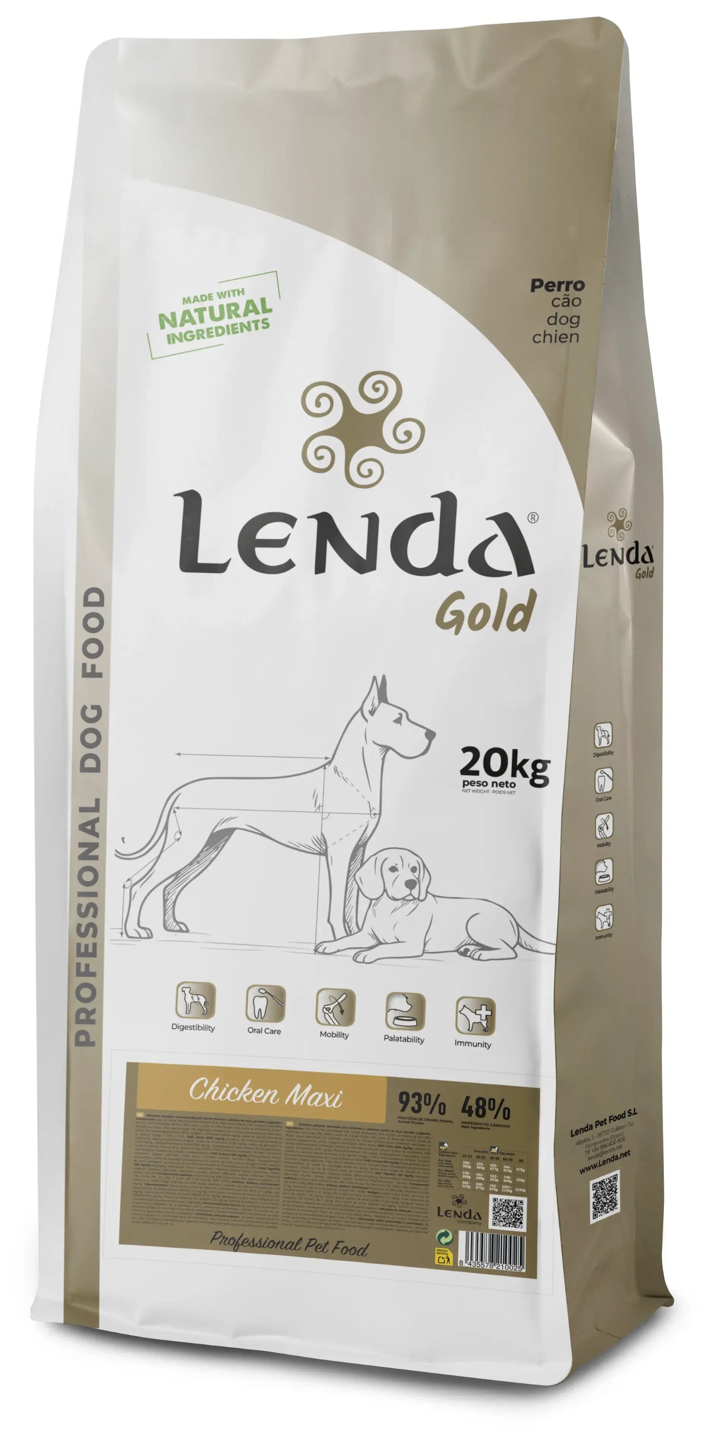 Lenda Professional Gold Chicken Maxi 20Kg