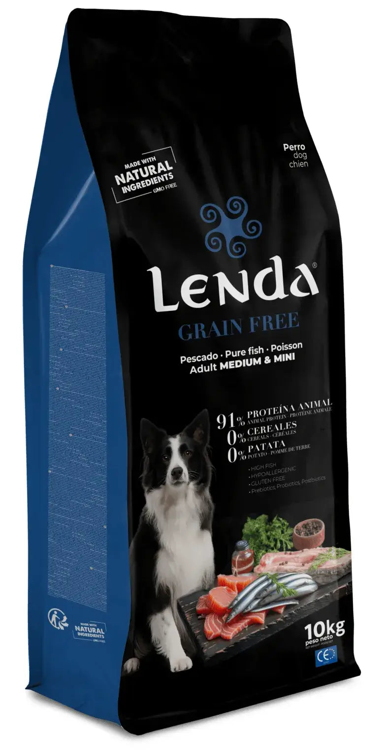 Lenda Pure High Meat Fish Gf 10Kg