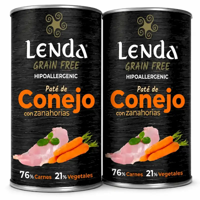 Lenda wet dog rabbit, 24x400gr