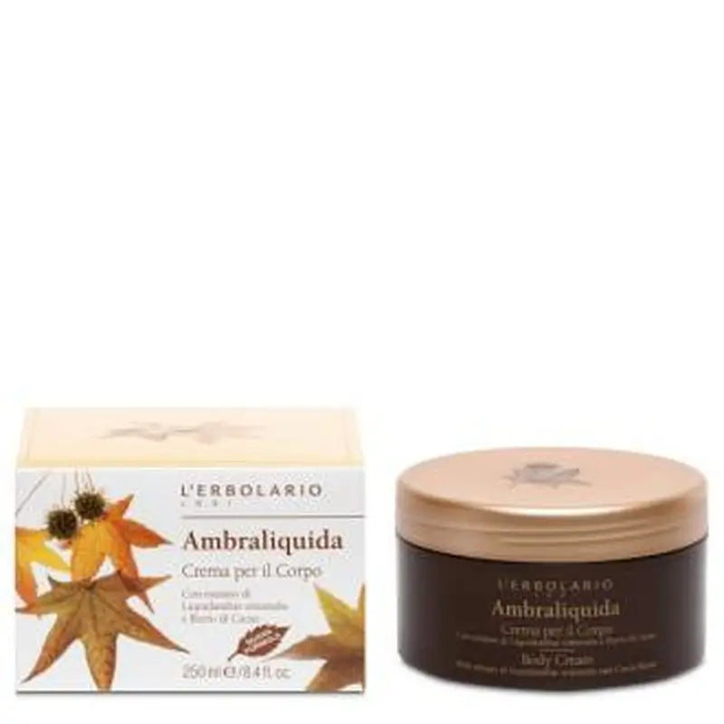 L'Erbolario Ambraliquida Body Cream 250Ml.