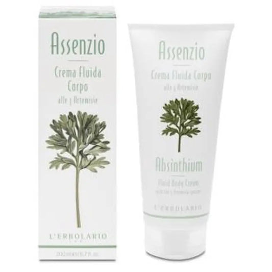 L'Erbolario Assenzio Fluid Body Cream 200Ml.