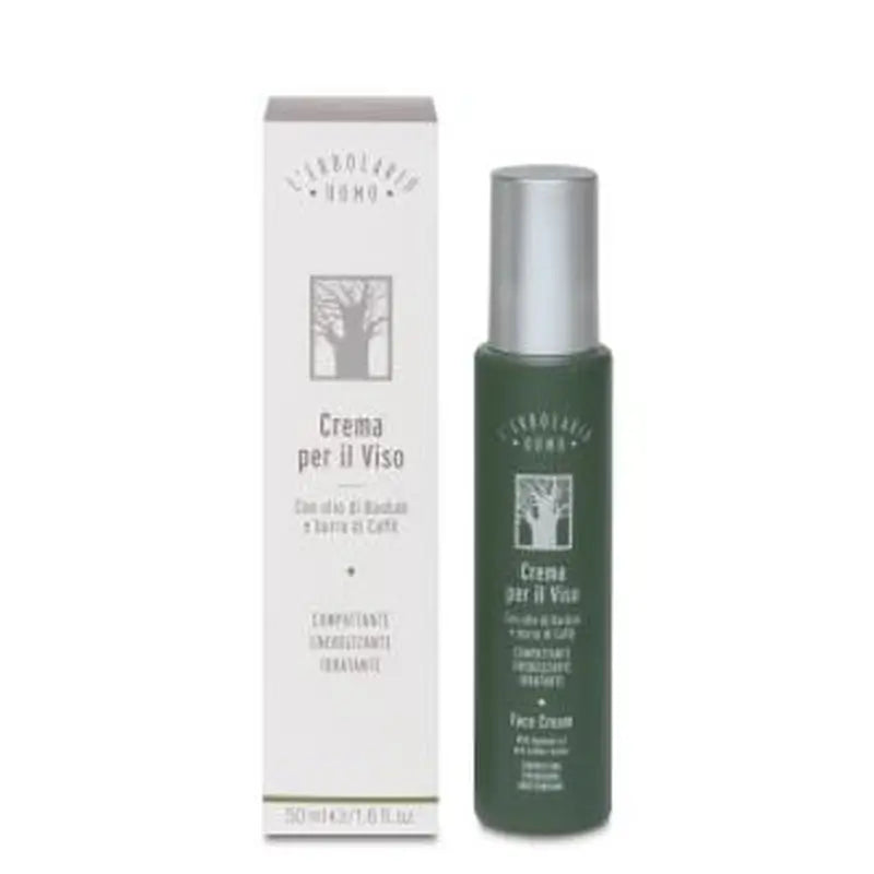 L'Erbolario Baoba Men's Face Cream 50Ml.
