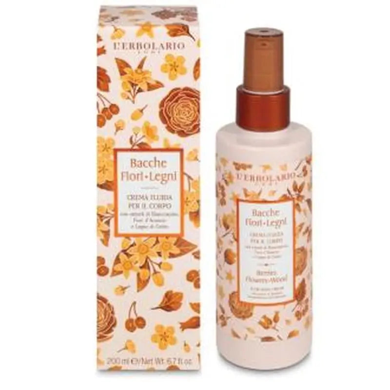 L'Erbolario Berries Flowers Perfumed Body Cream 200Ml.