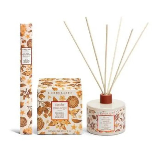 L'Erbolario Berries Flowers Wood Fragrance (Mikados) 200Ml.